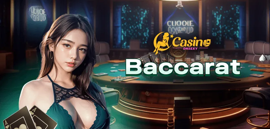 Hình ảnh sòng bạc trực tuyến với các trò Baccarat, Roulette, Blackjack
